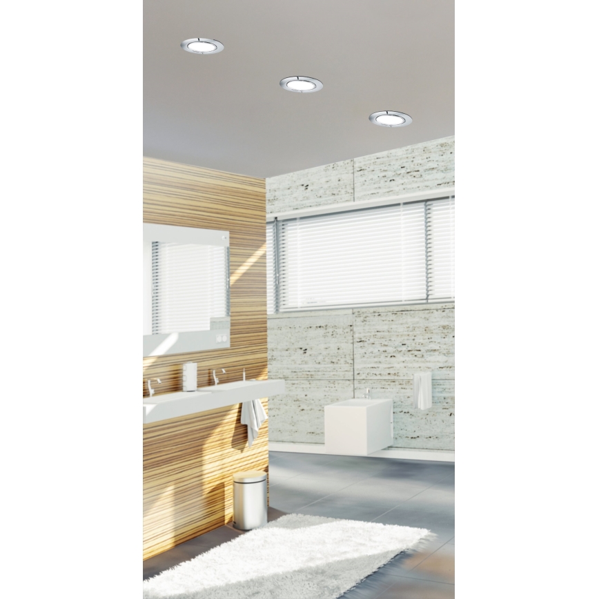 Eglo - Lámpara empotrada LED para baños LED/2,7W/230V IP44