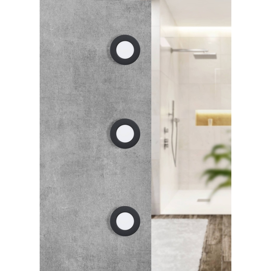 Eglo - Lámpara empotrada LED para baños LED/2,7W/230V IP44