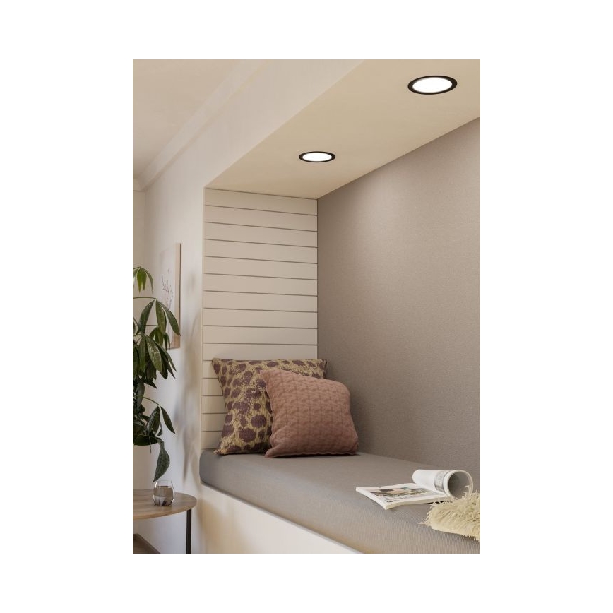 Eglo - Lámpara empotrada LED para baños LED/10,5W/230V IP44
