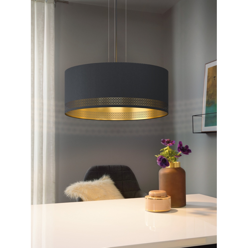 Eglo - Lámpara colgante 3xE27/40W/230V