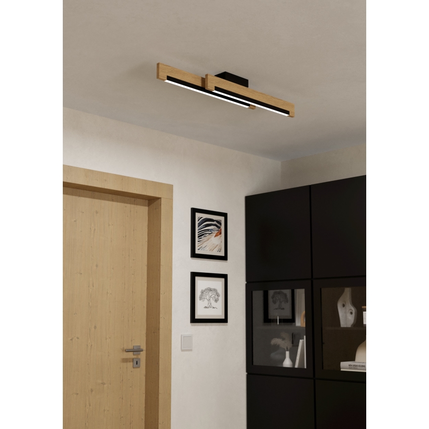 Eglo - Plafón LED regulable 2xLED/10W/230V