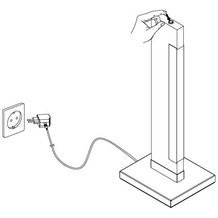 Eglo - Lámpara de mesa LED regulable LED/6,5W/230V