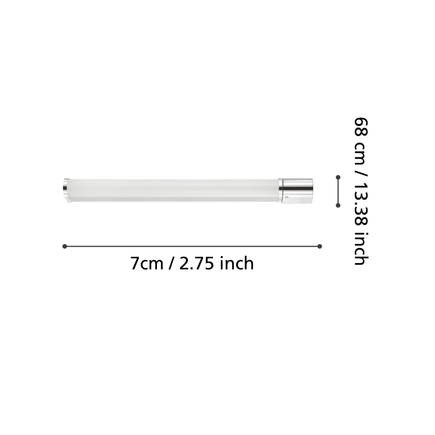 Eglo - Iluminación LED para espejos de baño LED/15W/230V IP44