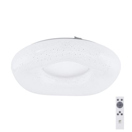 Eglo - Plafón LED regulable LED/18W/230V + mando a distancia