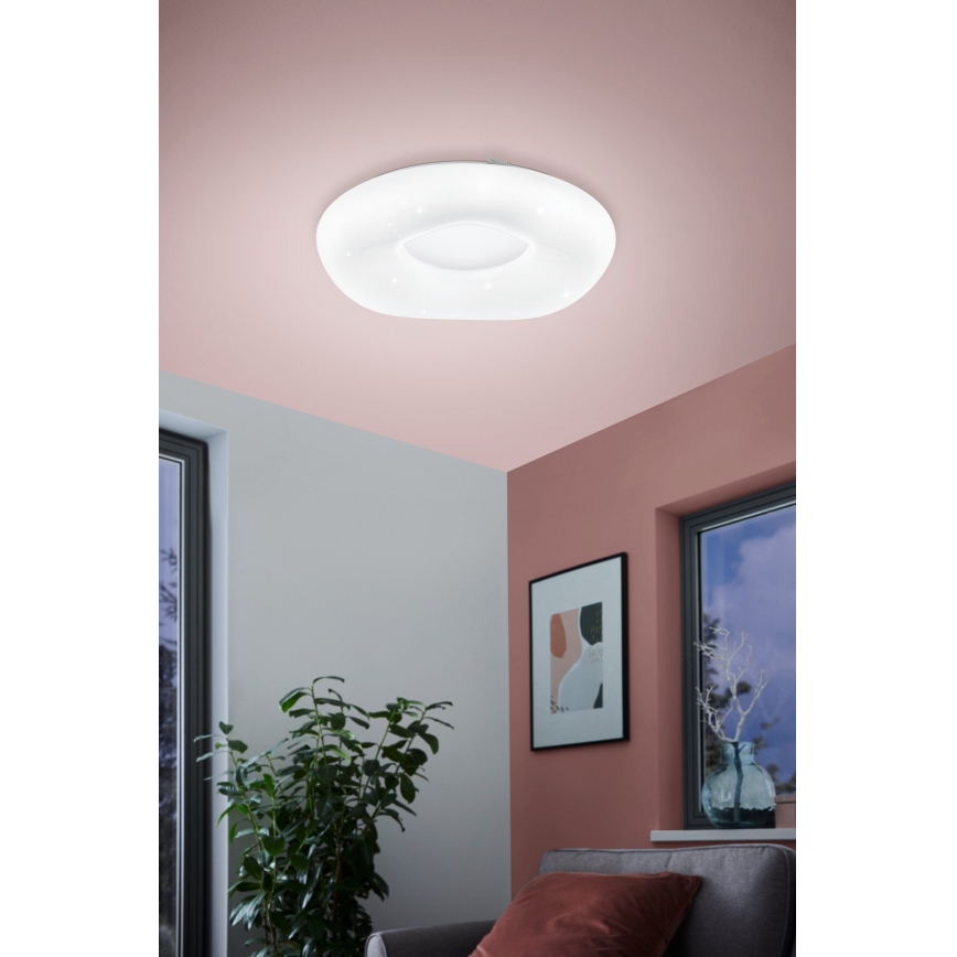 Eglo - Plafón LED regulable LED/18W/230V + mando a distancia