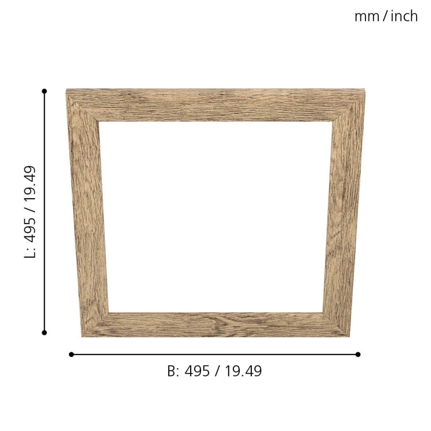 Eglo - Marco para lámpara SALOBRENA 450x450 mm