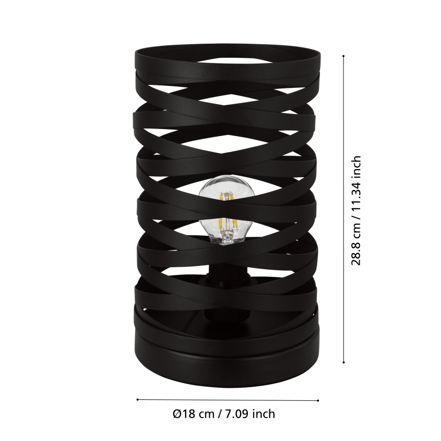 Eglo - Lámpara de mesa 1xE27/40W/230V