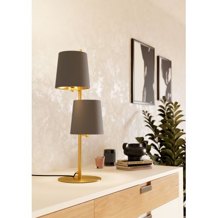 Eglo - Lámpara de mesa 2xE27/40W/230V