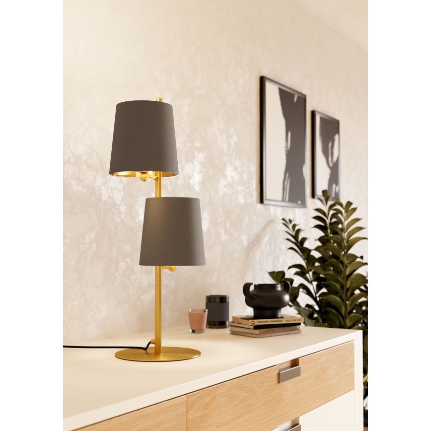 Eglo - Lámpara de mesa 2xE27/40W/230V