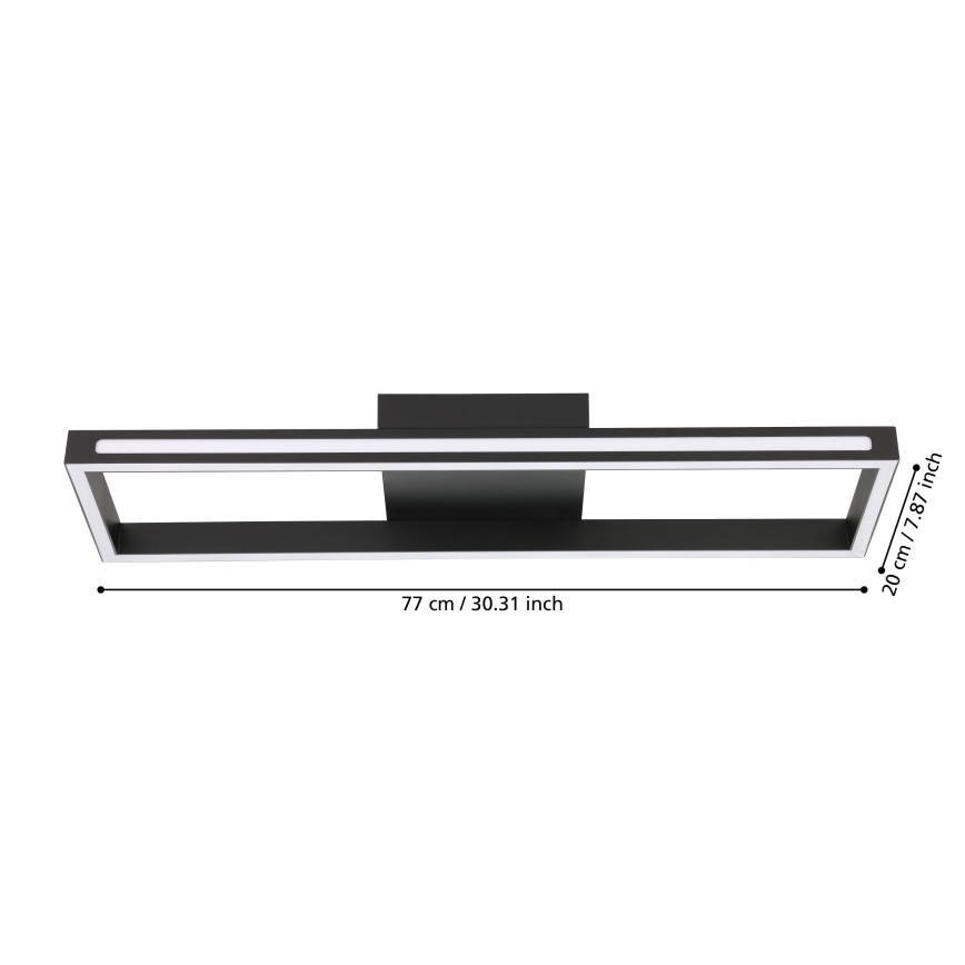 Eglo - Plafón LED regulable LED/21W/230V 2700-6500K