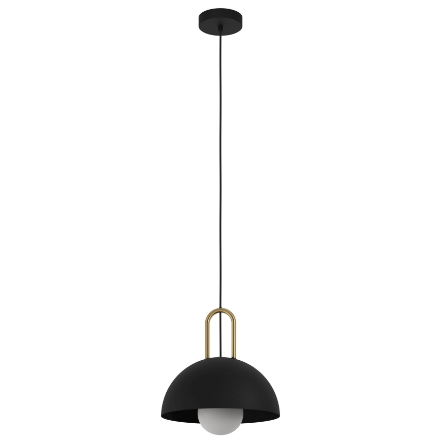 Eglo - Lámpara colgante 1xE27/40W/230V negro