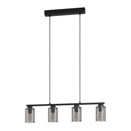 Eglo - Lámpara colgante 4xE27/40W/230V