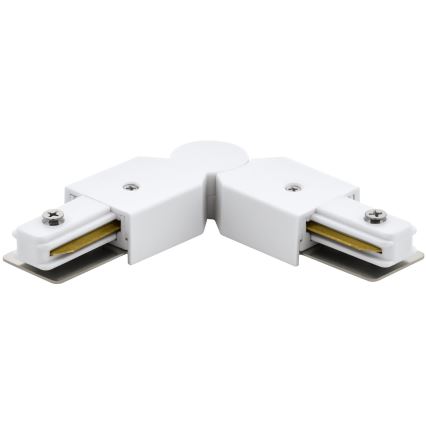 Eglo - Conector de esquina para sistema de rieles blanco