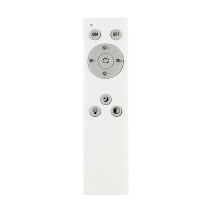 Eglo - Plafón LED regulable LED/24W/230V 3000-6500K + mando a distancia