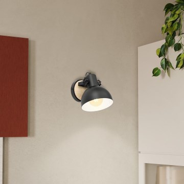 Eglo - Aplique 1xE27/28W/230V - FSC Certificado