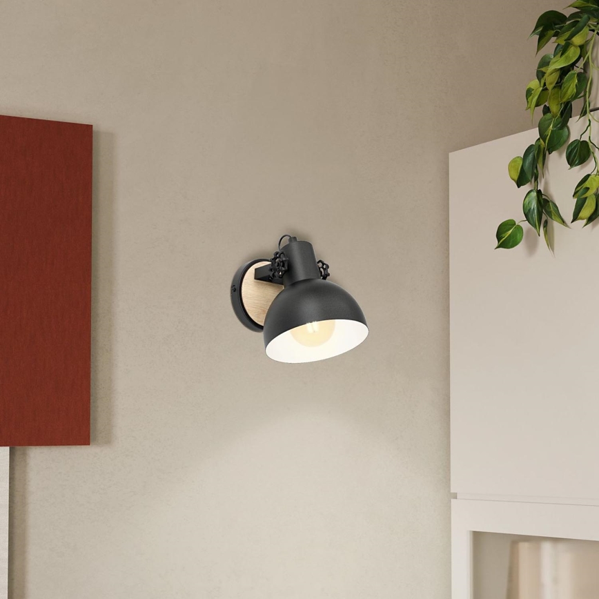 Eglo - Aplique 1xE27/28W/230V - FSC Certificado