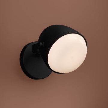 Eglo - Aplique 1xE27/28W/230V negro