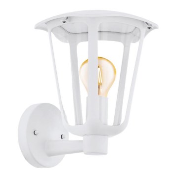 Eglo - Aplique de exterior 1xE27/60W/230V IP4blanco