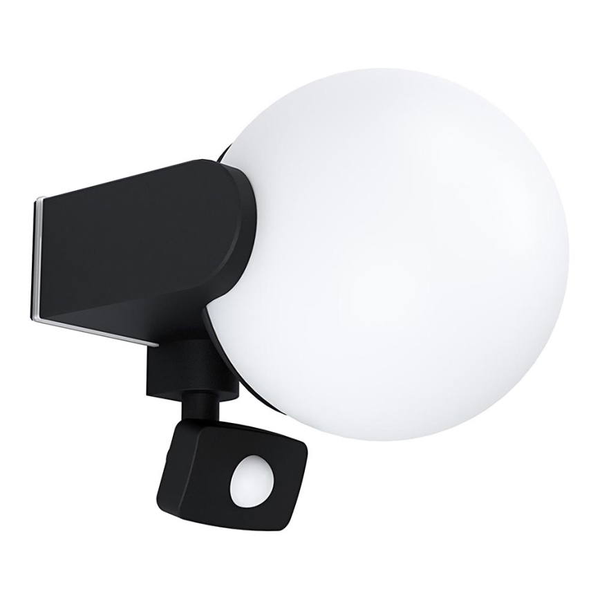 Eglo - Aplique de exterior con sensor 1xE27/15W/230V IP44