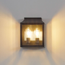 Eglo - Aplique exterior 2xE27/60W/230V IP44