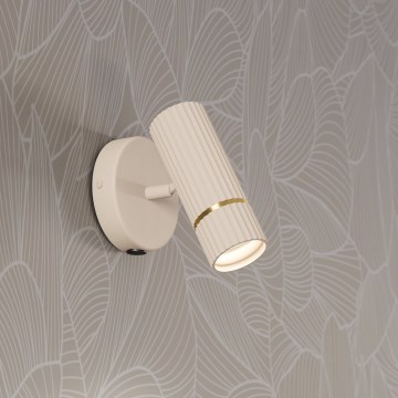 Eglo - Aplique LED 1xGU10/5W/230V 3000K beige