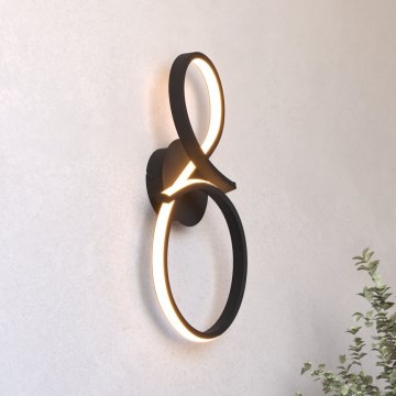 Eglo - Aplique LED LED/11,4W/230V 3000K negro