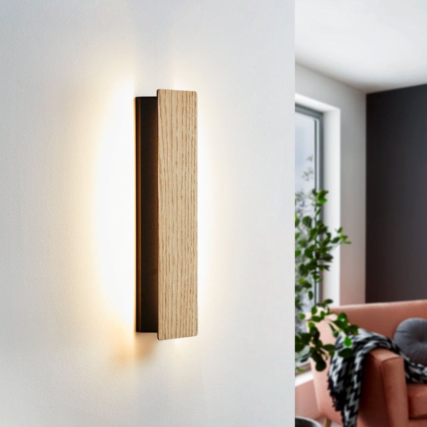 Eglo - Aplique LED LED/12W/230V 3000K marrón