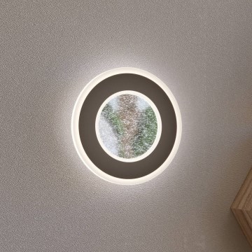 Eglo - Aplique LED LED/12W/230V 4000K negro