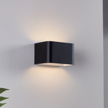 Eglo - Aplique LED LED/6W/230V 3000K negro