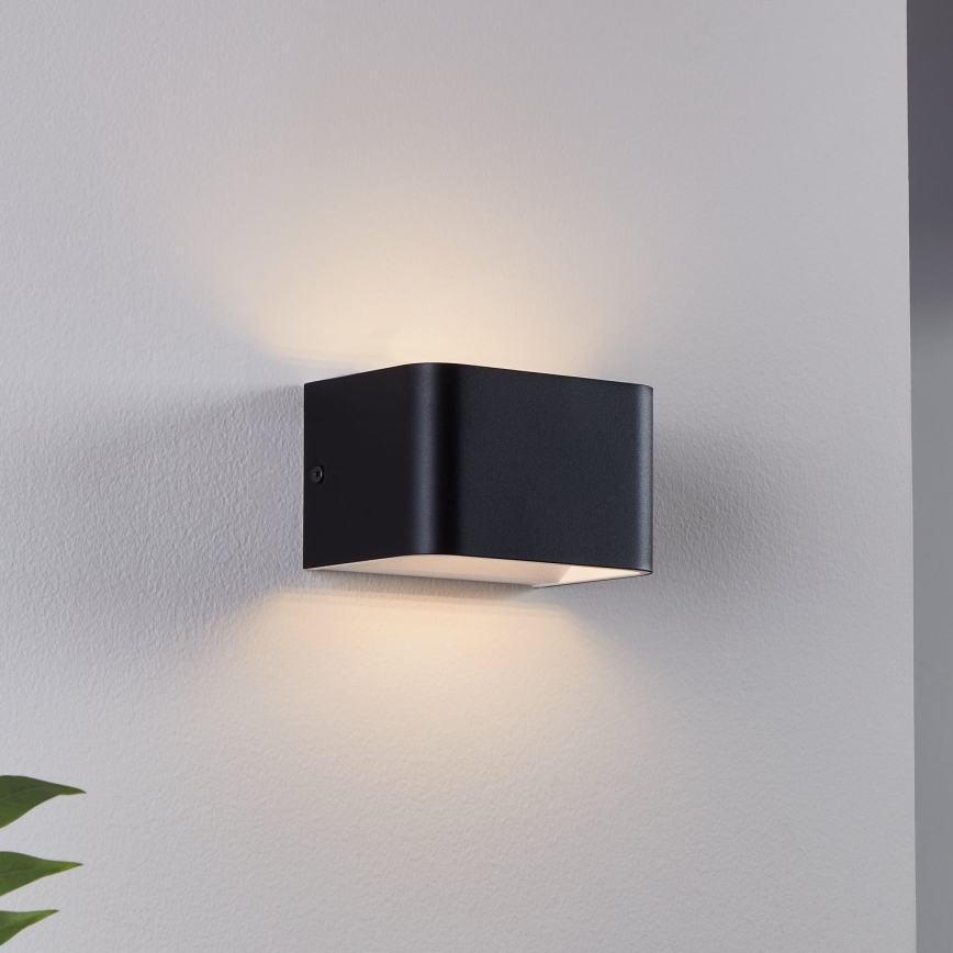Eglo - Aplique LED LED/6W/230V 3000K negro