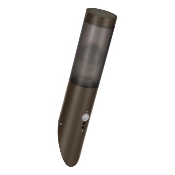 Eglo - Aplique para exterior con sensor 1xE27/15W/230V IP44