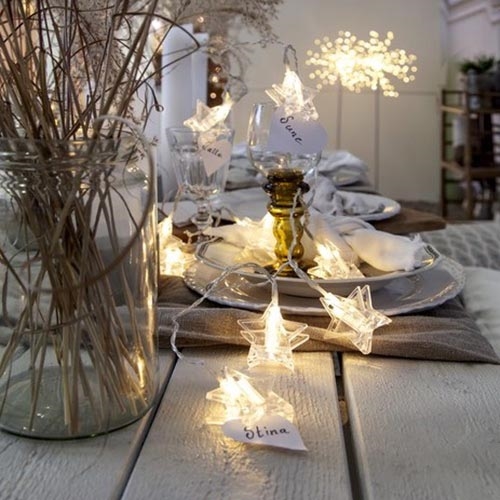 Eglo - Cadena de Navidad LED 10xLED 2,1m blanco cálido