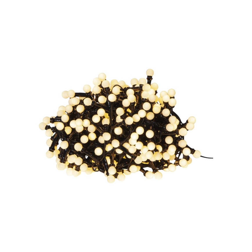 Eglo - Cadena de Navidad LED de exterior 300xLED/8 funciones 11m IP44 blanco cálido