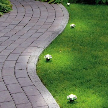 Eglo - Cadena decorativa LED para exteriores 9xLED 10m IP65 blanco cálido