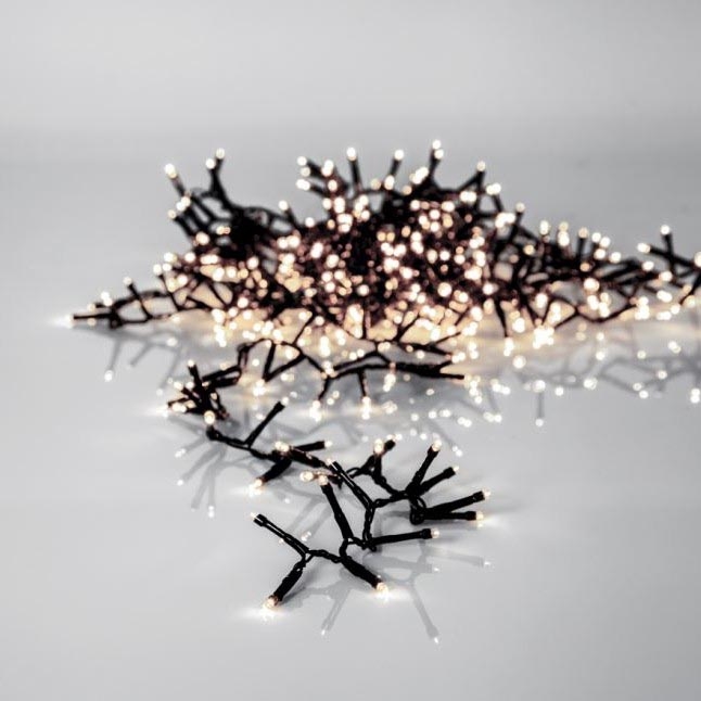 Eglo - Cadena LED de Navidad para exteriores 800xLED 16m IP44 blanco cálido