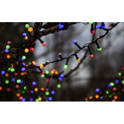 Eglo 472-53 - Cadena LED de Navidad para exteriores BERRY MINI 700xLED/8 funciones 14m multicolor IP44