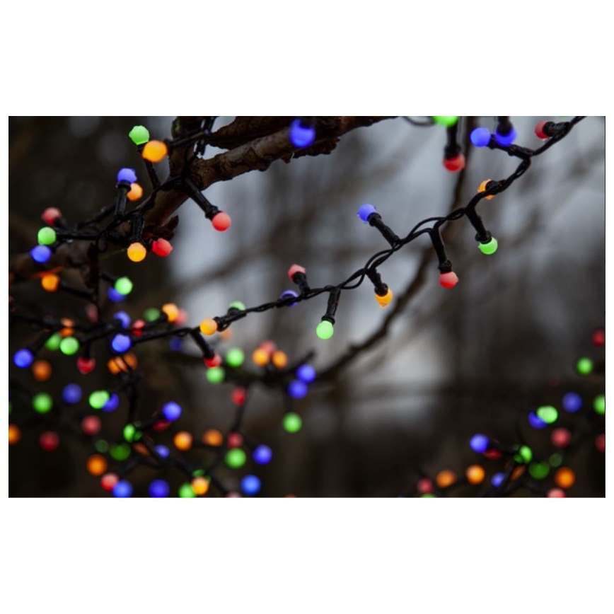 Eglo 472-53 - Cadena LED de Navidad para exteriores BERRY MINI 700xLED/8 funciones 14m multicolor IP44