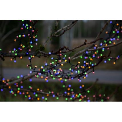 Eglo 472-53 - Cadena LED de Navidad para exteriores BERRY MINI 700xLED/8 funciones 14m multicolor IP44