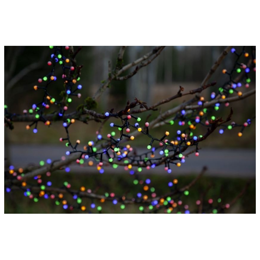 Eglo 472-53 - Cadena LED de Navidad para exteriores BERRY MINI 700xLED/8 funciones 14m multicolor IP44