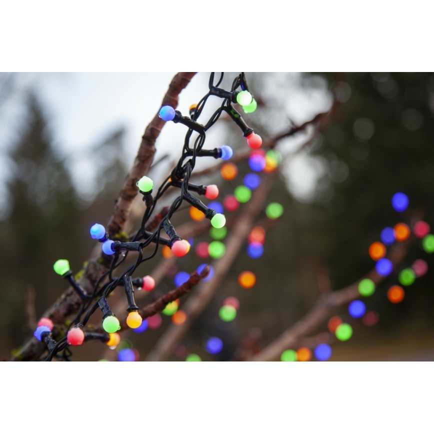 Eglo 472-53 - Cadena LED de Navidad para exteriores BERRY MINI 700xLED/8 funciones 14m multicolor IP44
