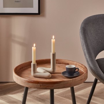 Eglo - Candelabro 13,3x12,5 cm color crema