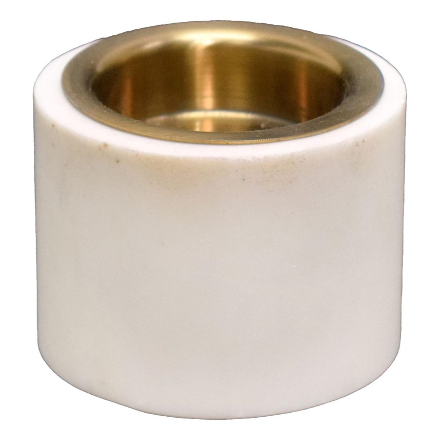 Eglo - Candelabro 4,5x6 cm mármol/blanco