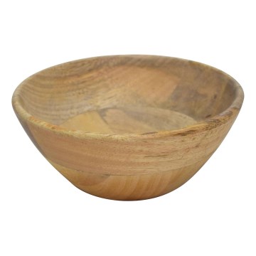 Eglo - Cuenco de madera diá. 18,5 cm marrón