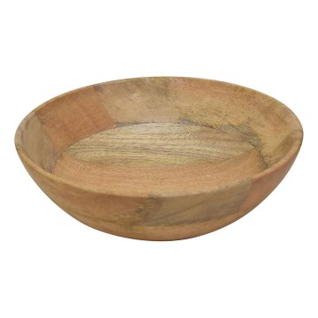 Eglo - Cuenco de madera diá. 24,5 cm marrón