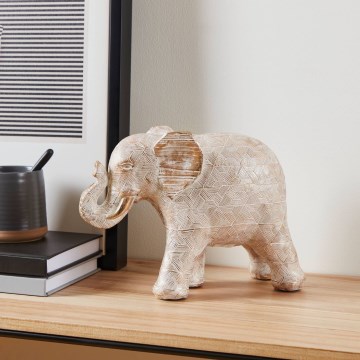 Eglo - Decoración 20,5x28 cm elefante/resina