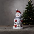 Eglo - Decoración de Navidad LED 6xLED/0,06W/2xAAA muñeco de nieve