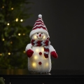 Eglo - Decoración de Navidad LED 8xLED/0,06W/3xAA rojo