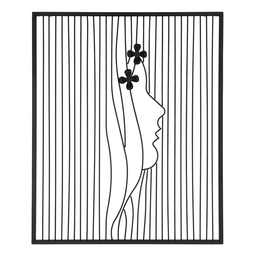 Eglo - Decoración de pared 59,5x49,5 cm negro