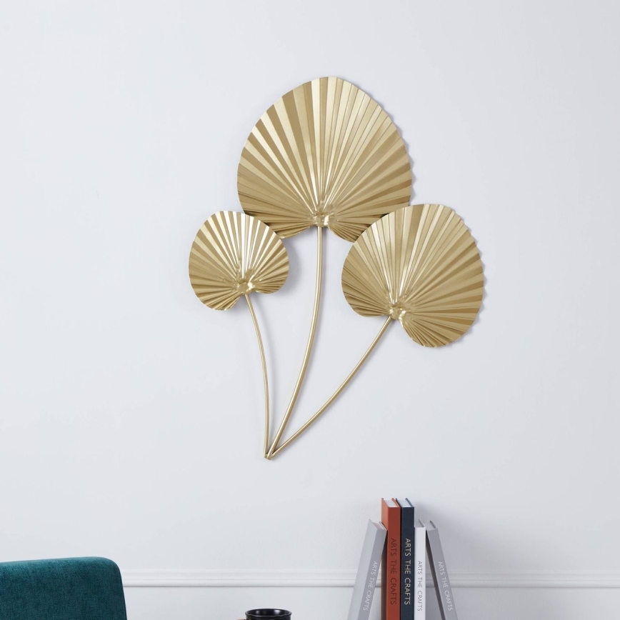 Eglo - Decoración de pared 77,5x59 cm dorado