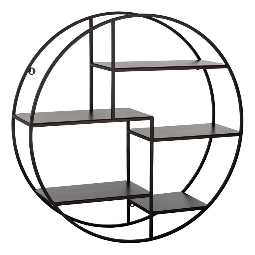 Eglo - Estantería de pared 26x90 cm negro